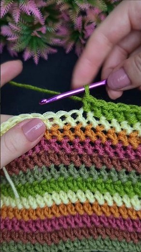 Have you seen this crocheting technique 😍