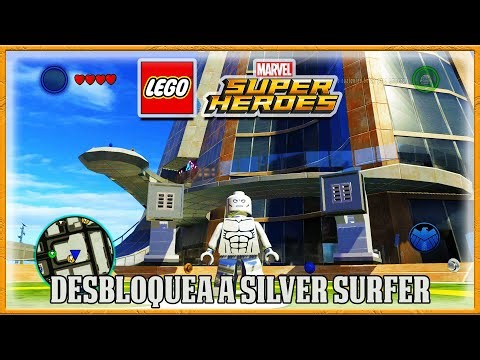 CÓMO DESBLOQUEAR A SILVER SURFER EN LEGO MARVEL SUPER HEROES (Todas las misiones)