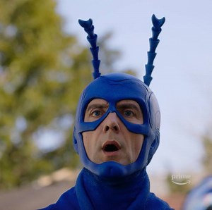 Some heroes are just born blue. Stream The Tick on 8/25 exclusively with your Prime membership. http://amzn.to/2uiZ68z | The Tick