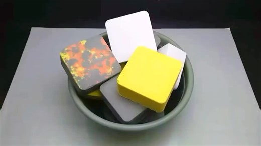 ASMR baking soda crumble _ very soft #asmr #asmrsofting #asmrsounds #asmrbakingsoda