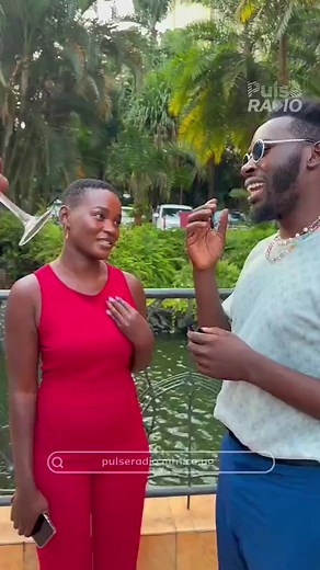 The 'gyal a bubble' challenge made Shanitah, a well-known TikToker, quite happy when she eventually met @konshens. | UgFlavor