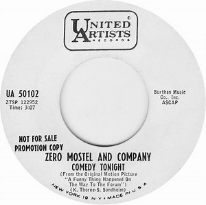 Zero Mostel And Company, Zero Mostel And Jack Gifford - Comedy Tonight