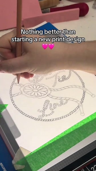 I finally figured out how to lock my iPad screen so I can trace my designs properly 🥰🥰 #linoprint #printmaking #linocut #blockprint #stampmaking