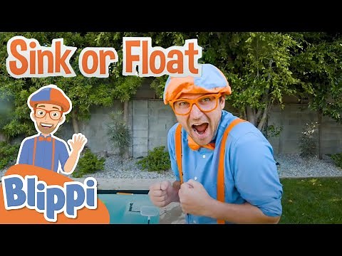 Sink Or Float With Blippi | Science Videos For Toddlers | Educational Videos For Kids