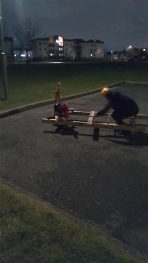 Engine powered go kart