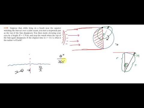 Problem 1-19, Fundamentals Of Physics Extended 10th Edition Halliday & Resnick