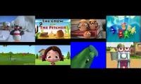 Mix of 8 videos from youtube : Up To Faster To Pingu Black Crow CFD Teletubbies ITNG Pepee Niloya Larry Rora 8 Parison