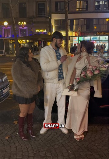 Blumenhaus: Der Weg zum Strauß nach einem Interview