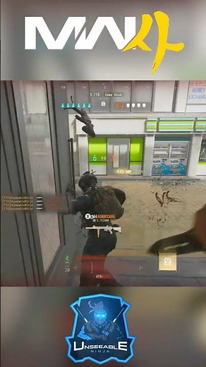 My First Knife Quad Feed in Search & Destroy | MW4 🔪🔥