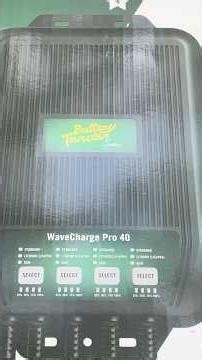 How To Install & Set Up A Battery Tender WaveCharge Pro 40
