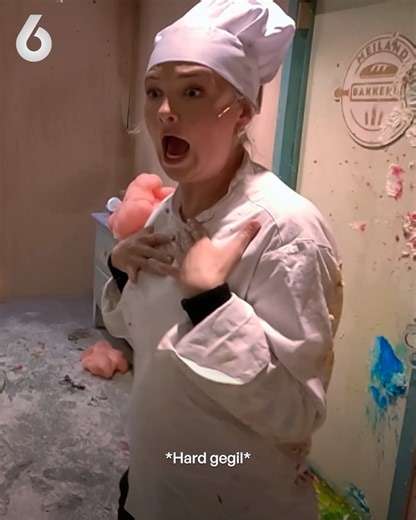 Plan 'niet gillen' mislukt! 😅 #codevancoppens | SBS 6