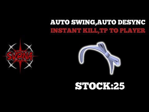 [Free Item] Sword Fight - Auto Swing,Auto Desync,Instant Kill,Tp To Player Free Item Script 