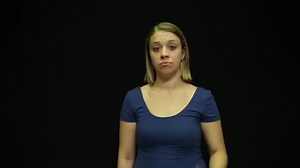 Watch how to sign 'ponytail' in American Sign Language.