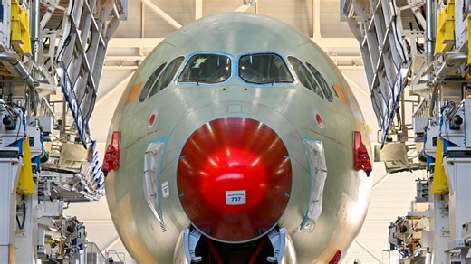 First look at Project Sunrise jet as Qantas plans test flight | WATCH