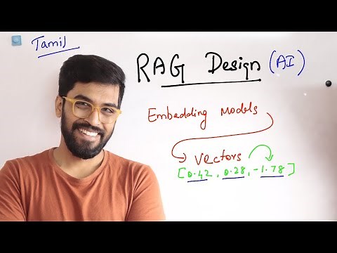 𝐑𝐀𝐆 Explained: High-Level Architecture, 𝐄𝐦𝐛𝐞𝐝𝐝𝐢𝐧𝐠 𝐌𝐨𝐝𝐞𝐥𝐬 & 𝐕𝐞𝐜𝐭𝐨𝐫𝐬 in Tamil