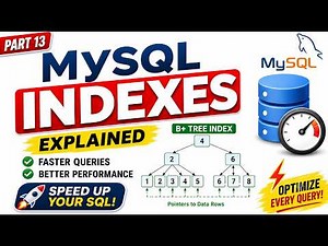 MySQL Indexes Explained | B+ Tree, Composite, Unique, Prefix Index, EXPLAIN & EXPLAIN ANALYZE