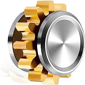 Fidget Spinner Toy, Party Favor Hand on Rotating Fidget Toys for ADHD Anxiety Stress Relief Sensory Toy for Kids Adults, Perfecf Christmas Valentine Gift (White)