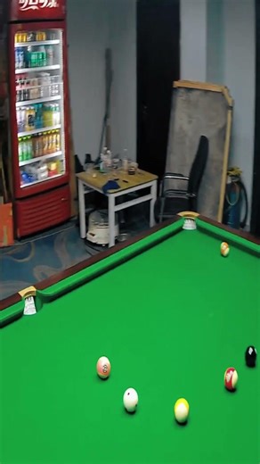 Laser Aiming SHOCKED: The Most Insane Lucky Trick Shot Ever #snooker #billiards #pool #shorts