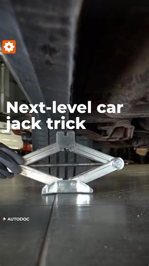 Most drivers use a jack the wrong way ❌Here’s how to do it safe & smart ✅1️⃣ Park on level ground2️⃣ Handbrake ON3️⃣ Use the right jack points4️⃣ Add jack stands for full safetyYour car – your rules, but safety first! ⚡ #LifeHack #CarJack #autodoc | autodoc.eu