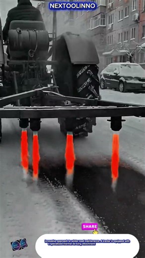 Efficient & Advanced Asphalt Heating Innovation Machine for Professional Snow Cleaning