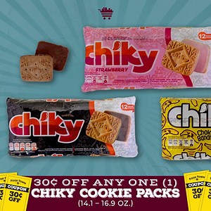 15 reactions | These treats come in all sorts of flavors, and now they cost you less, too! Get $1 off yummy Chiky cookies with our in-store yellow coupons! Individually wrapped packs - perfect for lunchboxes or snack duty! Remember, you can use all the coupons you like! (So go ahead and stock up!) #GroceryCoupons #Coupons #GroceryDeals https://bit.ly/3DD1uI5 | Food Town | Facebook