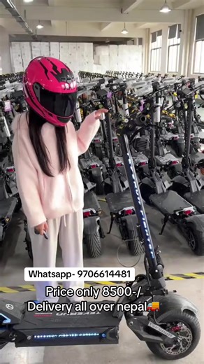 Electric Scooter Delivery All Over Nepal at Just 8500
