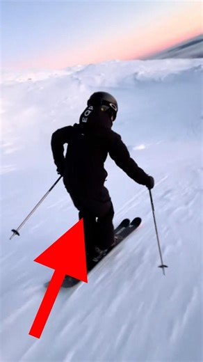 INSANE Ski Trick Caught on Camera⛷️#skiing #skitrick #extremesports