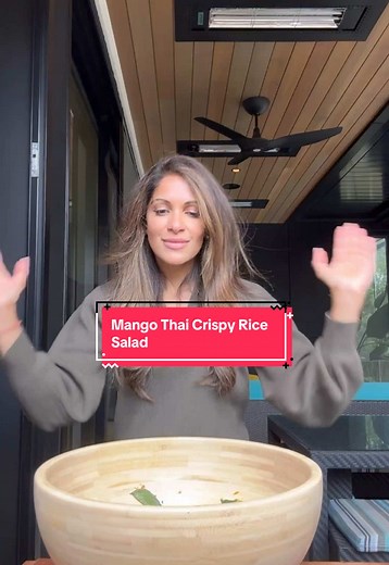 Mango Thai Crispy Rice Salad: A Flavor Explosion