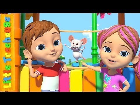 Head Shoulders Knees and Toes | Nursery Rhymes for Children | Cartoon Song by Little Treehouse
