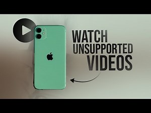 How to Watch Unsupported Videos on iPhone (tutorial)