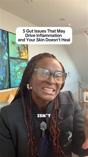 Vivian Asamoah on Instagram: "The gut microbiome plays a direct role in immune regulation and inflammatory signaling throughout the body — including the skin. Studies link gut dysbiosis to: • increased intestinal permeability • altered microbial metabolites • upregulated inflammatory cytokines At the cellular level, dysbiosis has been shown to disrupt FOXO1 signaling and increase mTOR activity, a pathway involved in sebaceous gland activation and inflammatory skin disease. Clinical research also