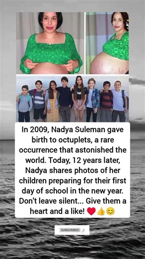 In 2009, Nadya Suleman gave birth to octuplets, a rare occurrence that astonished the world. Today