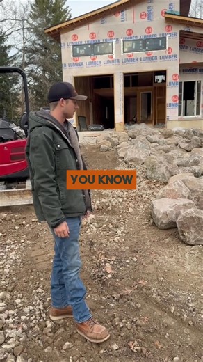 Check out these massive boulders! We got 80 tons of 2 to 3s, ranging from 18 inches to 3 feet. Our excavators are hard at work, moving these 100 to 500-pound giants around. Sorting these by size makes the heavy lifting a bit easier. #heavyequipment #bouldermoving #constructionlife #excavation #rocklandscaping #heavylifting #earthworks | Brogan's Landscape Construction LLC