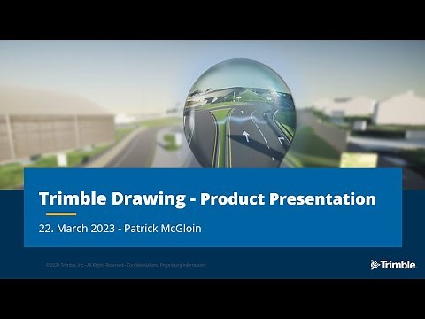 Trimble Drawing - Powerful 2D/3D CAD solution