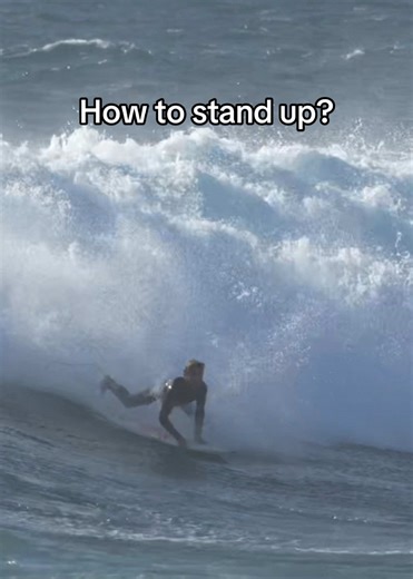Tips for Standing Up While Surfing