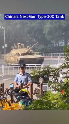 China's Next-Gen Type-100 Tank with Unmanned Turret!?