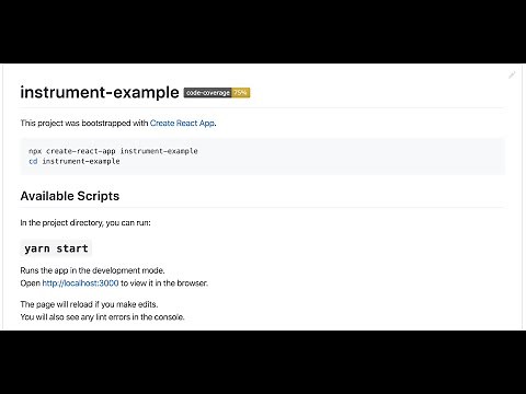 Adding code coverage badge to your project