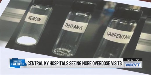 Ky. health officials issue overdose alert after spike in ER visits