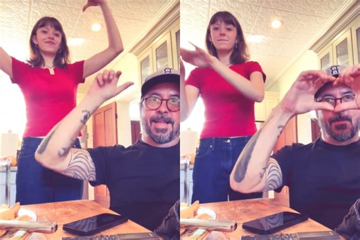Dave Grohl baila "Apple" de Charli XCX: Mirá el video