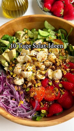 Erdbeer-Salat: Schnelles und leckeres Rezept für den Sommer