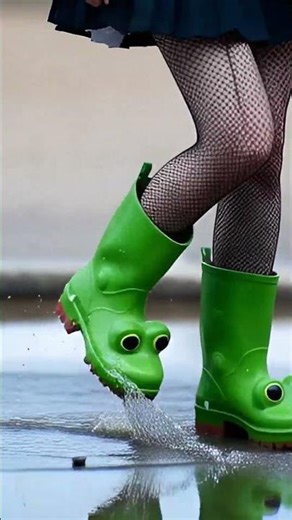 Satisfying Puddle Jump 💦