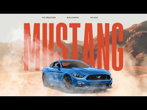 FORD MUSTANG – THE ROAR OF AMERICAN MUSCLE | 4K ULTRA HD WALLPAPER | LAPTOP WALLPAPER