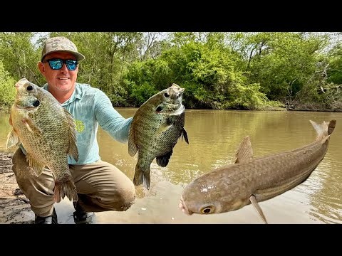 3 Days on the River Fishing and Hunting Deer at Night (Catch & Cook)