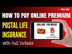 How to pay Postal Life Insurance Premium online | Post Cart | PLI & RPLI Premium payment online |