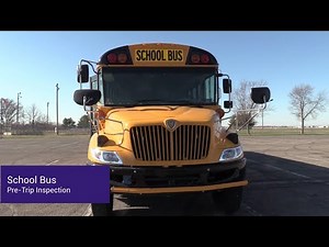 School Bus Pre Trip Inspection