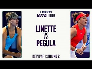 Magda Linette vs. Jessica Pegula | 2025 Indian Wells Round 2 | WTA Match Highlights