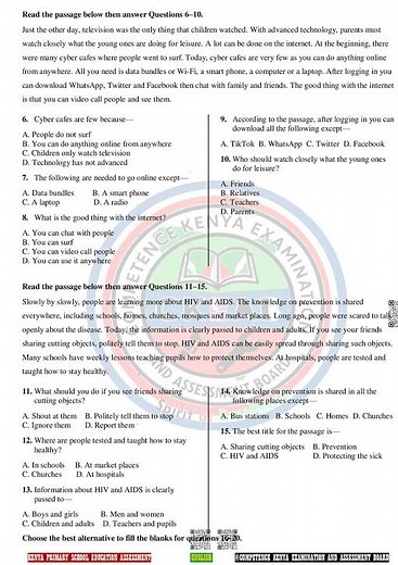 Grade 4 English Mid Term 1 2026 Exam