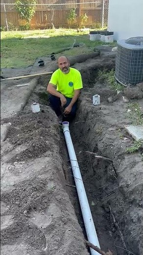 Drain & Sewer Line Replacement with Tunneling in Tamarac | Under House Repair #draincleaner