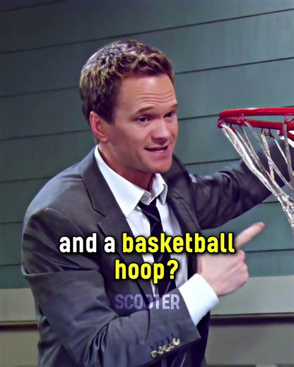 Barney Wants The Basketball Hoop | How I Met Your Mother | #shorts