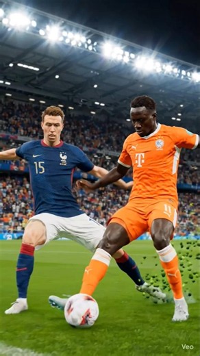 France vs Ivory Coast 🇫🇷🇨🇮 Ultimate Football Battle #France #IvoryCoast #FranceVsIvoryCoast #shorts